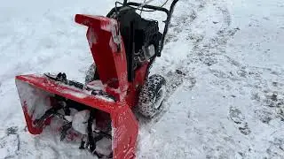 Отзыв Адриена о снегоуборочной машине за 1 год!