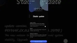 #iqoo3 #newupdate #stable update 8.70.33