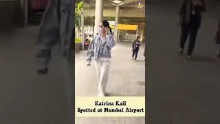 Katrina Kaif Spotted at Mumbai Airport| #katrinakaif #mumbaiairport #bollywood #viral #vickykaushal