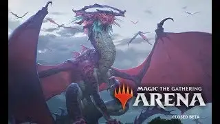 MTG Arena Beta - Default Red Deck: Dragon's Fire