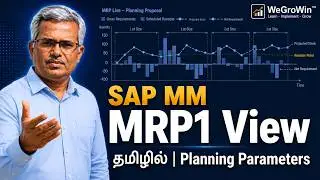 SAP MM Tamil &ndash; Material Master MRP1 View (S/4HANA Materials Management P2P) 02-13