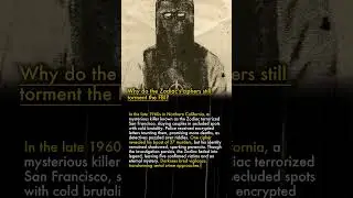🔍 The Zodiac Killer Investigation: Uncaught for 50 Years 🕵️&zwj;♂️🔪