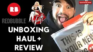 REDBUBBLE MERCH REVIEW & UNBOXING: MY FIRST PIECES OF MY MUSIC MERCH FOR MY DEBUT SINGLE IN 2020!