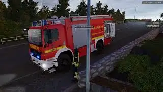 Containerbrand greift auf Carport über! I Notruf 112 I Ftblplr6