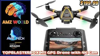 Обзор дрона TOPBLASTERBOX H11 GPS с камерой 4K &mdash; AMZ World
