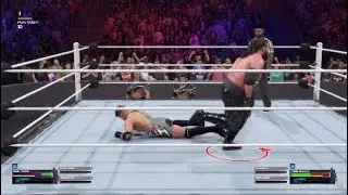WWE 2k25 Adam Fisher vs Tyson Allison