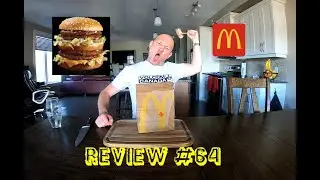 Review #64 McDonald's Double Big Mac!  4K