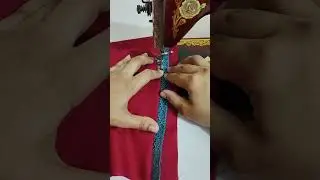 How attech joint lace on sleeve #jointlace