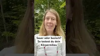 Sauer oder basisch? So testest du dein K&ouml;rpermilieu #borreliose #zeckenbiss #zecken