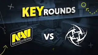 Key rounds: NAVI vs NiP on Train @ DreamHack Masters Malm&ouml; 2017 [RU/EN]