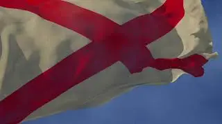 Waving flag and National Anthem (both unofficial) of Northern Ireland