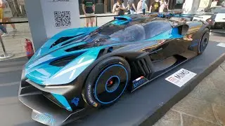 Milano car Show insane Bugatti bolide/Pambuffetti Pj-01