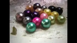 MAGICAL RAINBOW PEARLS FOUND IN CLAMS....AMAZING!