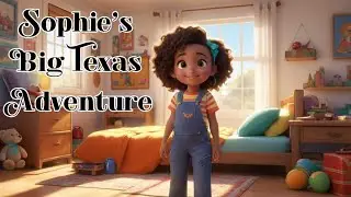 Sophie's Big Texas Adventure | African American Children's Bedtime Story | Fun Cowboy Story for Kids