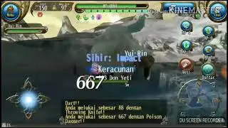 Toram   online : Dmg test Mage Finale with burst