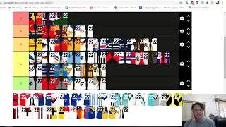 RANKING AFL CLASH GUERNSEY | AFL TIER MAKER