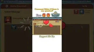 Lords Mobile - Free Gift #lordsmobile #happy4ever #shorts #f2pplayer #rallyparty