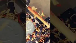 Machine Processing of Wooden Sticks: Technical Craft#shorts