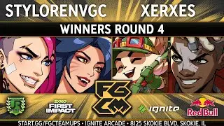 StyloRenVGC (Vi, Ahri) vs Xerxes (Teemo, Ekko) - FGC Teamups WINNERS ROUND 4 - 2XKO