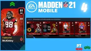 FIRED UP! UPGRADES!!! || PTHero PLAYS - MADDEN NFL 21 MOBILE (EP04)
