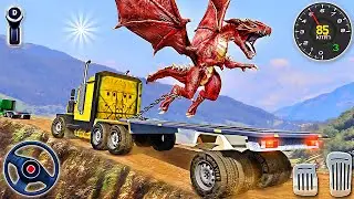 Dragon Transport Truck Games 3D - Offroad Truck Driving Simulator | Android Gameplay