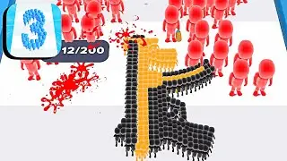 Crowd Number 3D ​- All Levels Gameplay Android,ios (Part 24)