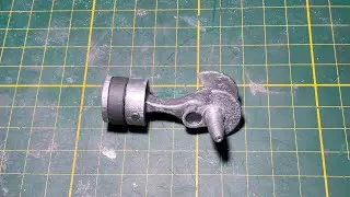 Casting The Connecting Rod and Crank For The Cast Two-Stroke Engine