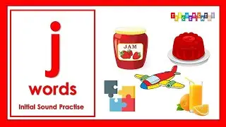 Jj Vocabulary for Kids/ Initial Sound