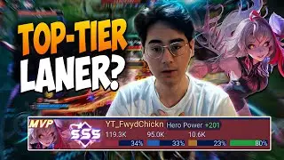 IS THIS ONE OF THE HIGHEST SKILL CAP CLASH LANERS?!?! | Honor of Kings