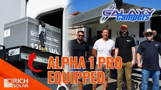 ALPHA 1 PRO Battery Installation in Lance 2285 Trailer | Galaxy Campers x RICH SOLAR