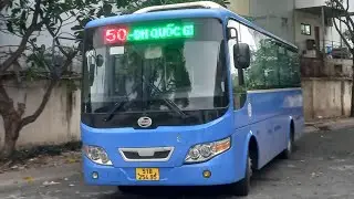 Review Lộ trình lượt đi (Tạm thời) xe buýt tuyến 50 TPHCM : Đại Học Bách Khoa - Đại Học Quốc Gia