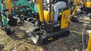 Lot 16 - 2025 CFG Industrial H12R Hydraulic Track Type Mini Excavator Selling at Auction