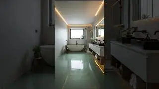 Luxury Green Epoxy Garage Floor with Roses 🌿✨Floral Epoxy Flooring Art That Will Blow Your Mind 🤯