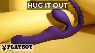 Hug It Out Triple Stim Wearable Vibe from Playboy Pleasure by Evolved Novelties PB-RS-2482-2