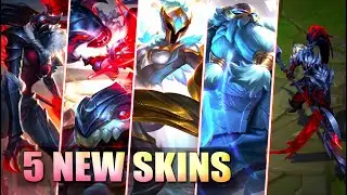 NEW MARAUDER & WARDEN SKINS - Kalista, Kled, Xin Zhao, Quinn, Gragas - League of Legends