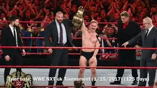 3 longest NXT uk reigning champions in history