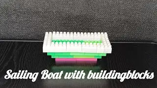Howtobuild Sailing Boat with buildingblocks|Boat with buildingblocks #harshysworld 