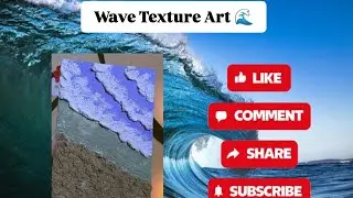 Wave texture art 🌊
