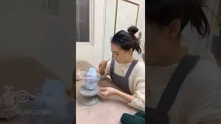 Ceramic exhibition preparing process #artist #artistlife