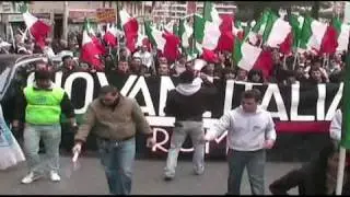 Corteo Giovane Italia