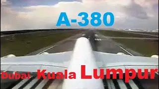 A-380. Dubai Kuala Lumpur First flight after the pandemic! A look inside and outside. Business Class