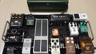 tc ampworx jims45  톤 테스트 + Thr10x + 페달보드