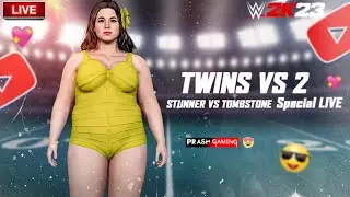 Latha Twins VS Randy & Cactus Jack | Stunner VS Tombstone | WWE 2K23 || Jan 11, 2026