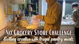 Winter Storm Pantry Meals Made from Scratch | No Grocery Store Challenge