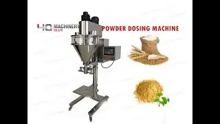 baking powder weighing and filling machine 丨plastic bag weigh and packing equipment