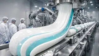 How Toothpaste Is Made &ndash; Inside the Factory Turning Animal Bones into Minty Paste (Full Process)