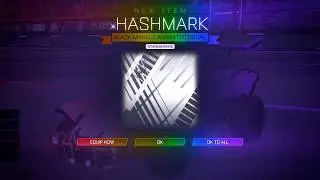 PLAYING ROCKET LEAGUE WITH THE *NEW* HASHMARK DECAL!