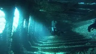 Scuba Diving the blockship Tabarka in Scapa Flow