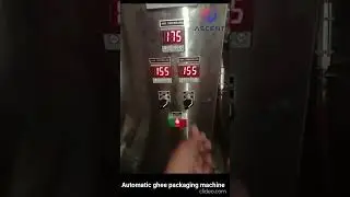 Automatic ghee pouch packing machine