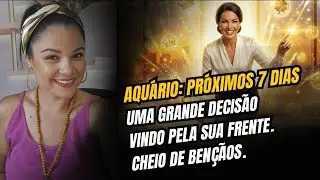 AQUÁRIO: UMA GRANDE DECISÃO DESBLOQUEI SEUS CAMINHOS. UMA CHUVA DE BENÇÕES.